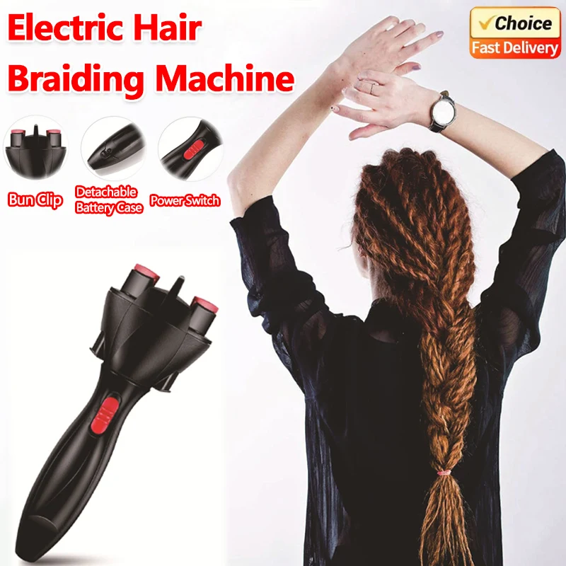360 Grad drehbare automatische Haar-Flechtmaschine, zwei