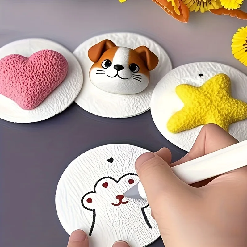 Kinder-Kunstbedarf 3D Magischer Schaumstoff-Textur-Malset DIY