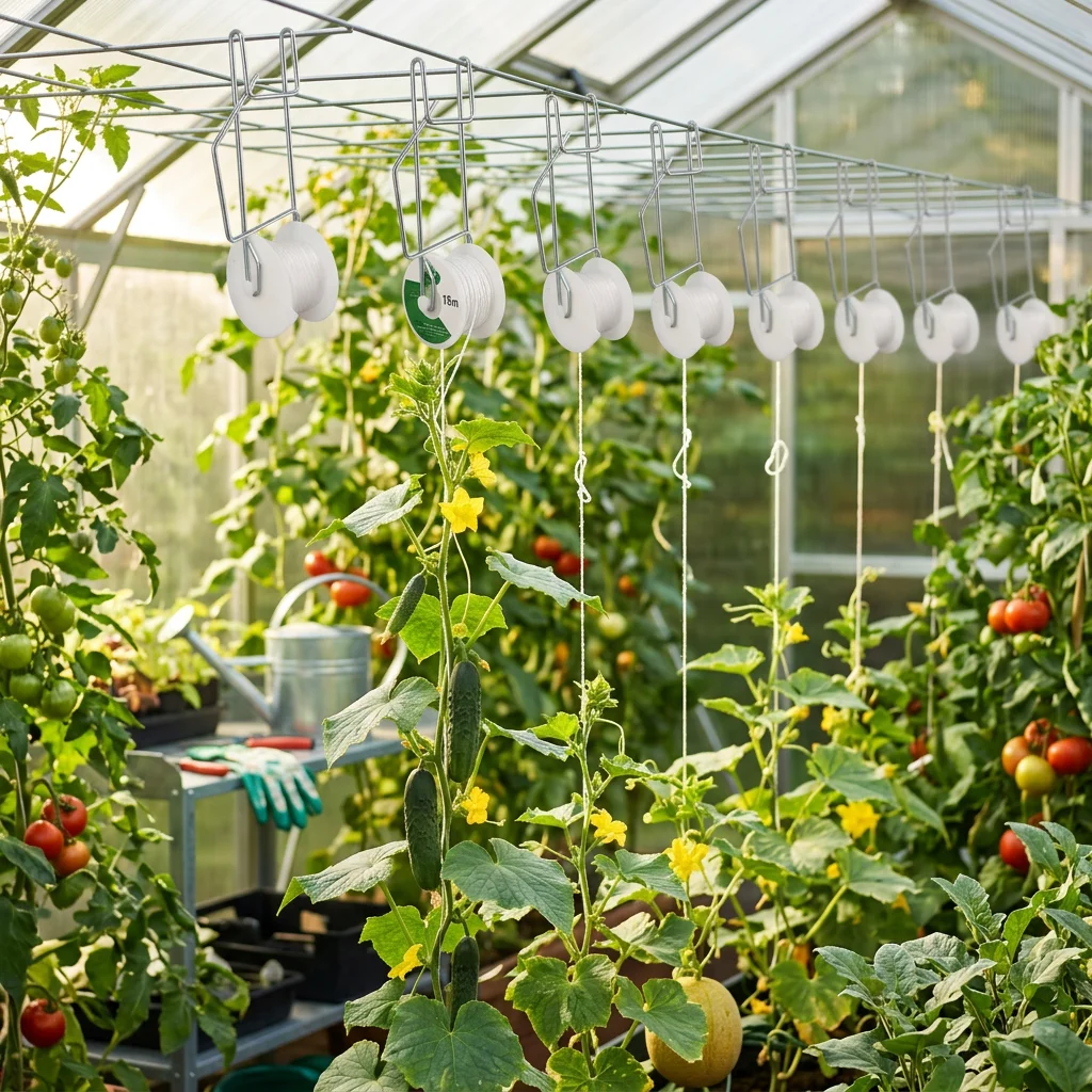 10 Teile/satz Garten Pflanze Roller Haken Tomaten – Bild 6