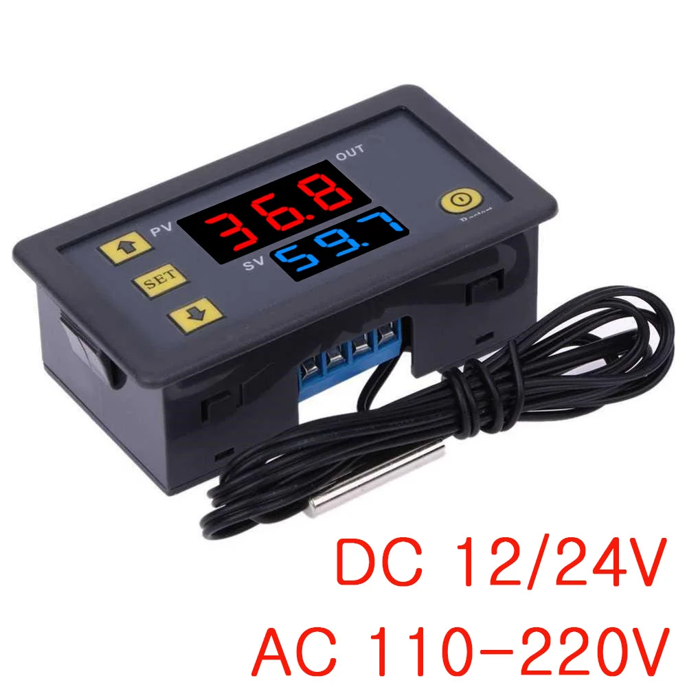 W3230 Mini Digitaler Temperaturregler 12V 24V 220V