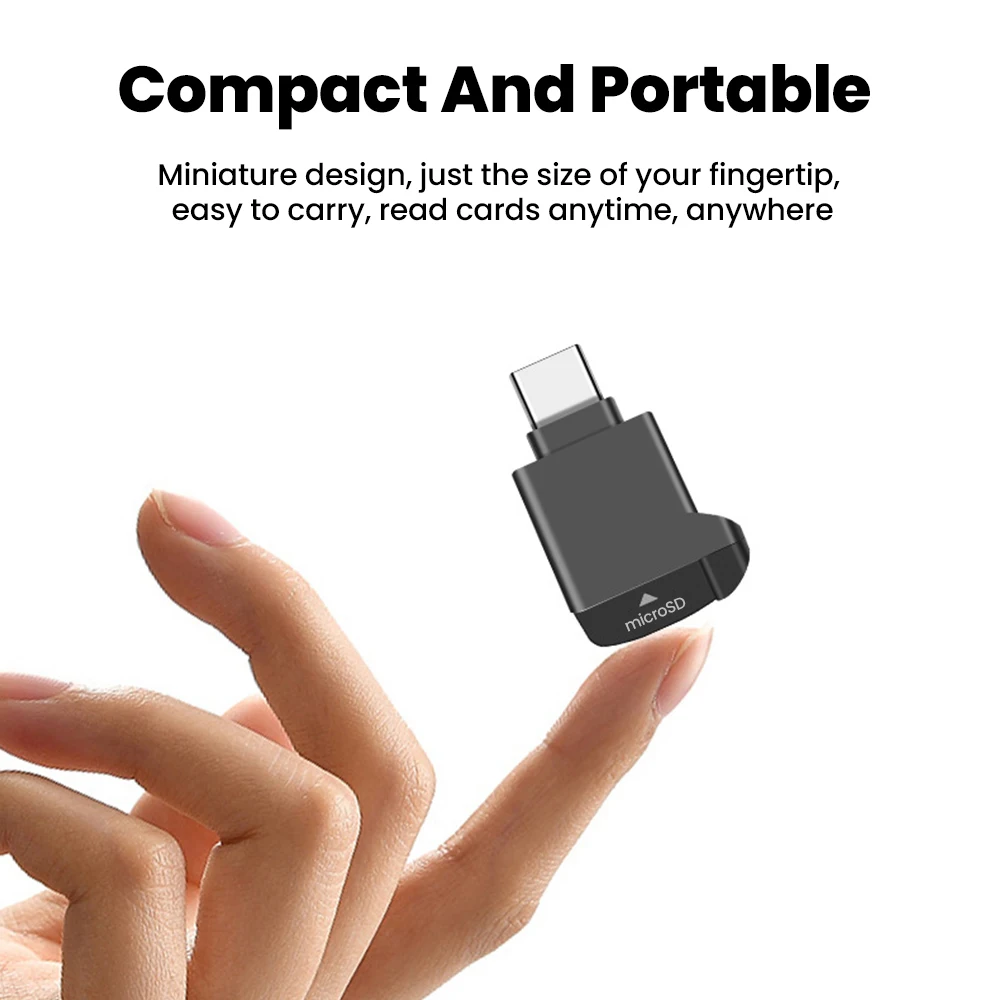 USB-C microSD-Kartenleser, Mini – Bild 5