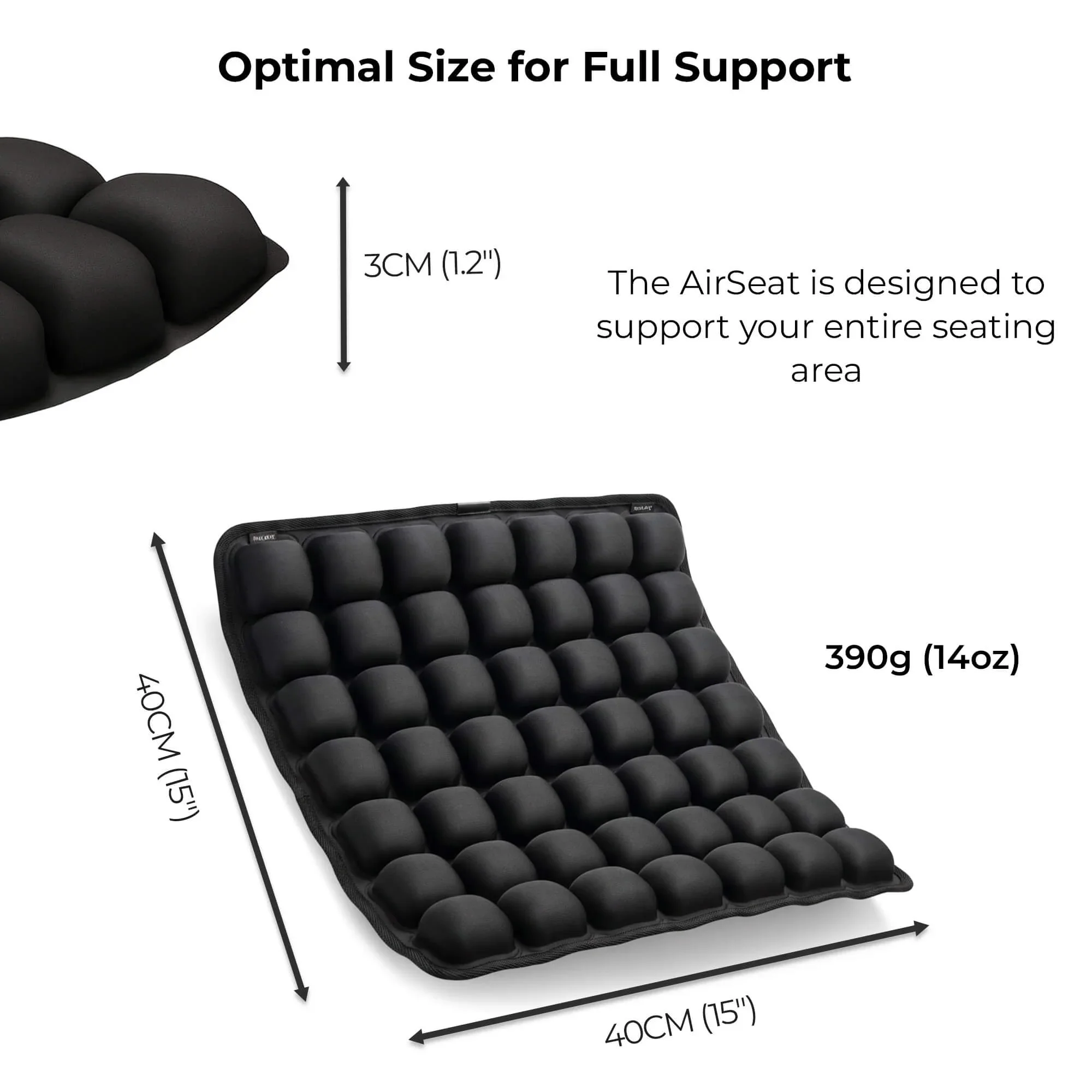 1 Stück 3D ergonomisches Stuhlkissen für langes Sitzen – Bild 2