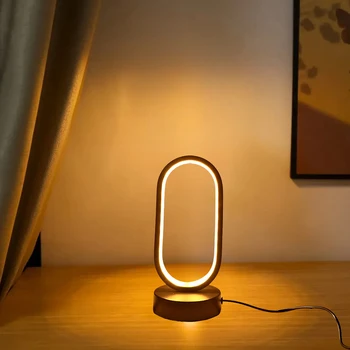 Led U-förmige Lampe Schlafzimmer Nachttisch Dekorative Lampe Familie Wohnzimmer Studie LED Nacht Beleuchtung