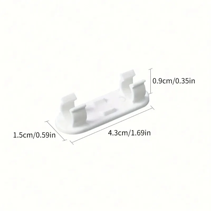 Kunststoff-Kabelhalter-Clips, selbstklebende Draht-Organizer – Bild 6
