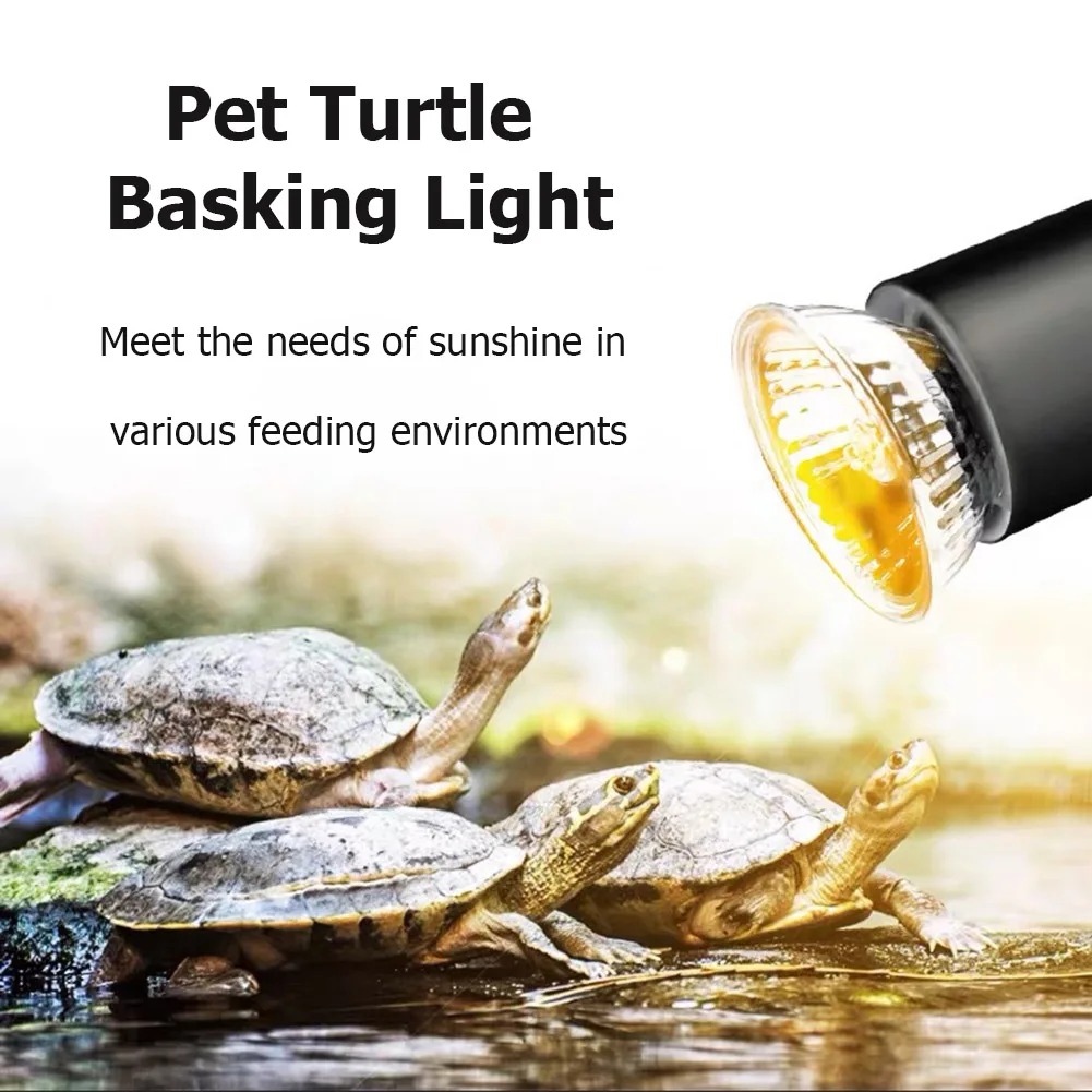 Reptilienlampe Haustier Amphibien Eidechsen Heizlampe – Bild 5