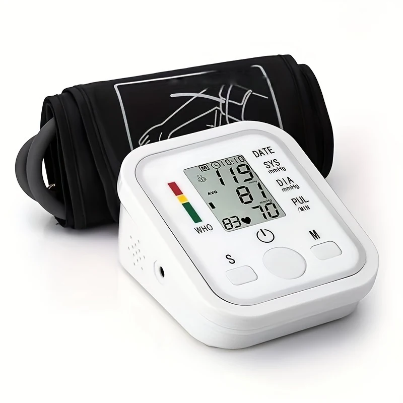 Digitales Arm-Blutdruckmessgerät, Manschette, medizinisches – Bild 6