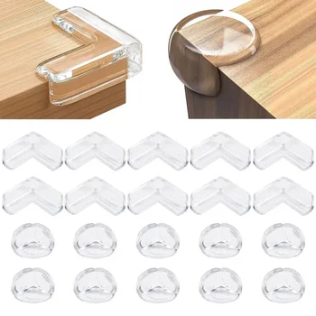 Tischeckenschutz für Babymöbel, Eckenschutz, transparent, für Kinder, kollisionssicher, Kantenschutz