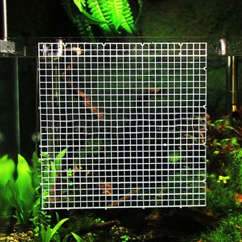 Fisch Tank Teiler Kunststoff Ei Kiste für Aquarium Trennung Platte Grid Isolation Bord Fisch Tank Boden Filter