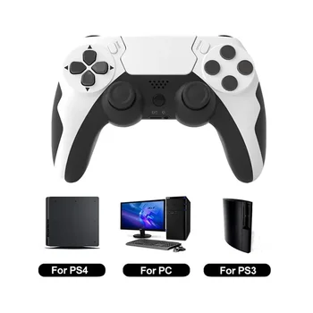 GAMINJA P48 Wireless Gamepad mit Sechs-Achsen-Gyroskop-Game-Controller für PS4 PS3-Konsole gewinnt 7 8 10