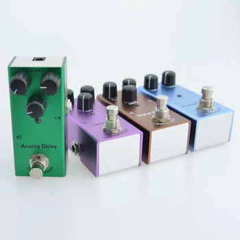 E-Gitarren-Pedal: Vintage Overdrive/US Dream/Classic Chorus/Vintage Phase/Tremolo/Analog Delay/Digital