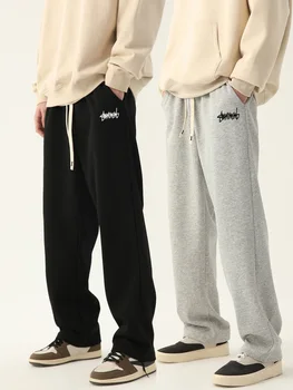 Herren-Jogginghose, Baggy-Hose, neutral, atmungsaktiv, Baggy-Outdoor-Hose, modisches Design, Jogginghose 2024