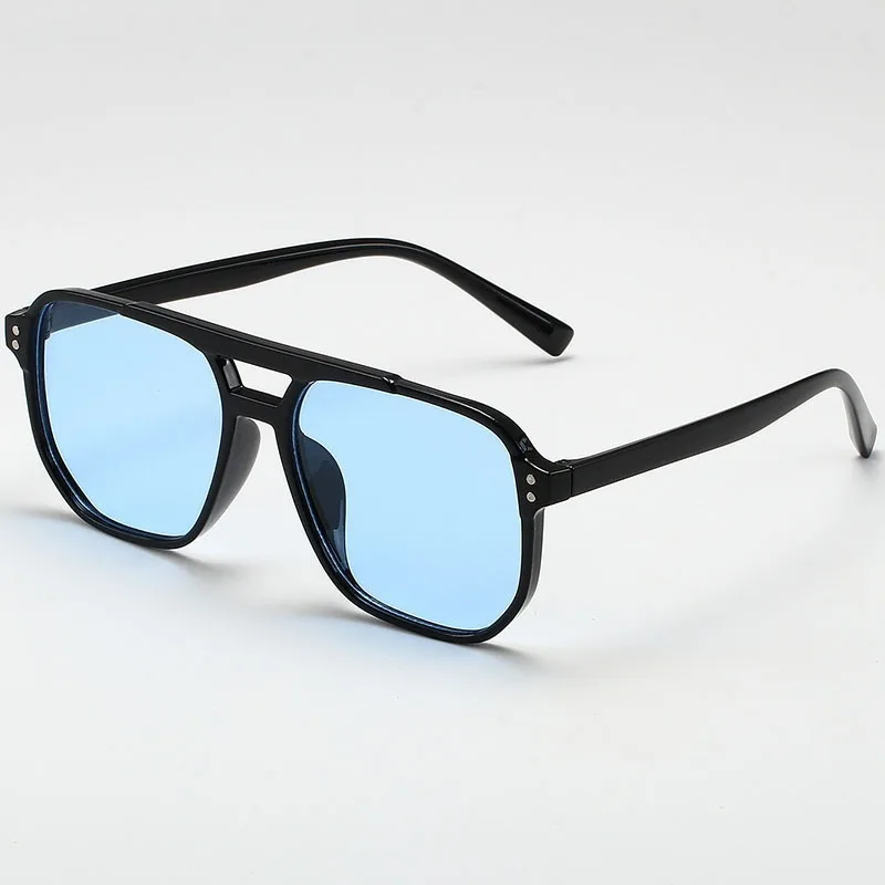 Vintage Männer Frauen Große Sonnenbrille Männer Platz Shades – Bild 2