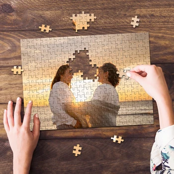 Personalisiertes individuelles Fotopuzzle Freund hochladen Foto für individuelles Puzzle einzigartiges