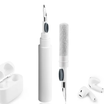 3-in-1-Bluetooth-Kopfhörer-Reinigungsstift-Werkzeug für Airpods Pro 3 2 1 Ohrhörer-Hülle, Reinigungsset