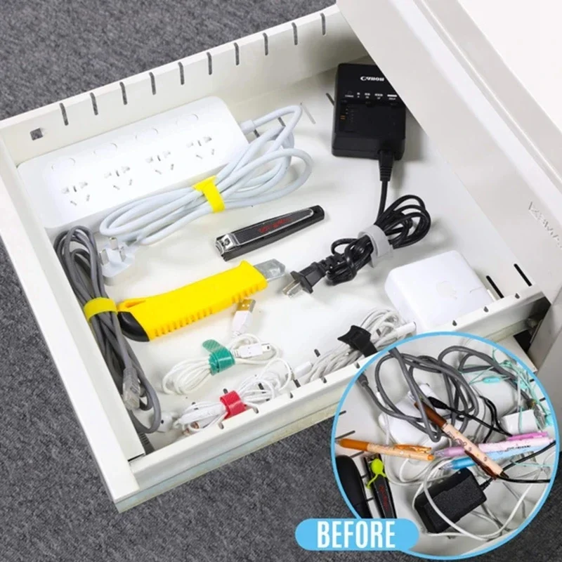 Kabel-Organizer, Kabelmanagement, Kabelwickler – Bild 3