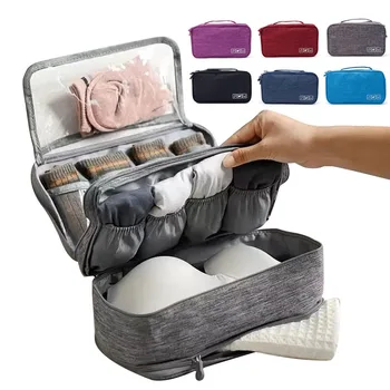 Reise Tragbare Kleidung Unterwäsche Aufbewahrungstasche Tragbare Socken BH Organizer Tasche Wasserdichte