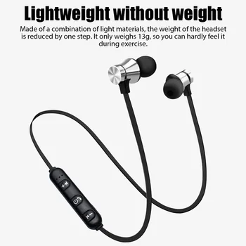 XT11 Bluetooth 4.2 Drahtloser Kopfhörer, Sport-Headset, wasserdichte Ohrhörer, Nackenbügel, magnetischer