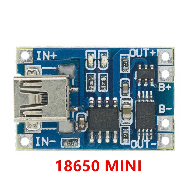 5PCS Typ-c/Micro USB 5V 1A 18650 TP4056 Lithium-Batterie – Bild 2