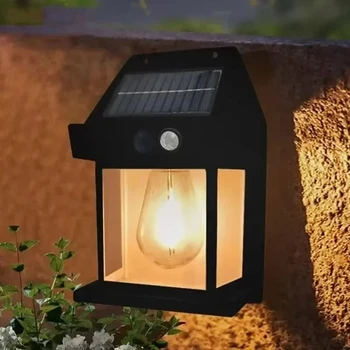 Leistungsstarke Outdoor Solar Lampe Garten Solar Powered Straßenlaterne Außen Lichter Wasserdichte Licht Led