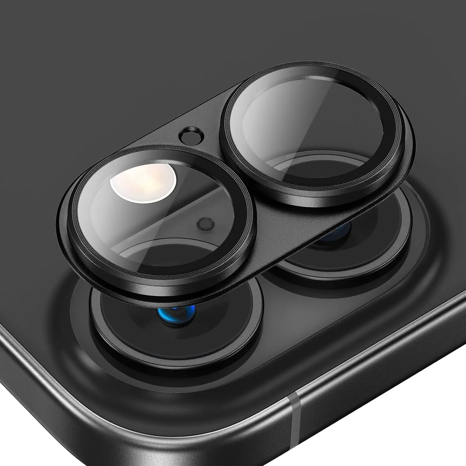 Metall-Hartglas-Abdeckung, Kameraschutzhülle für iPhone 17