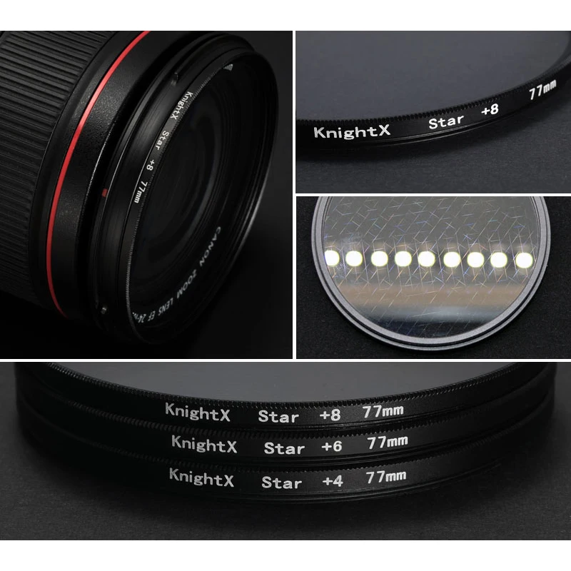 KnightX Effects Star Filter Line 52 mm 55 mm 58 mm 67 mm 77 – Bild 3