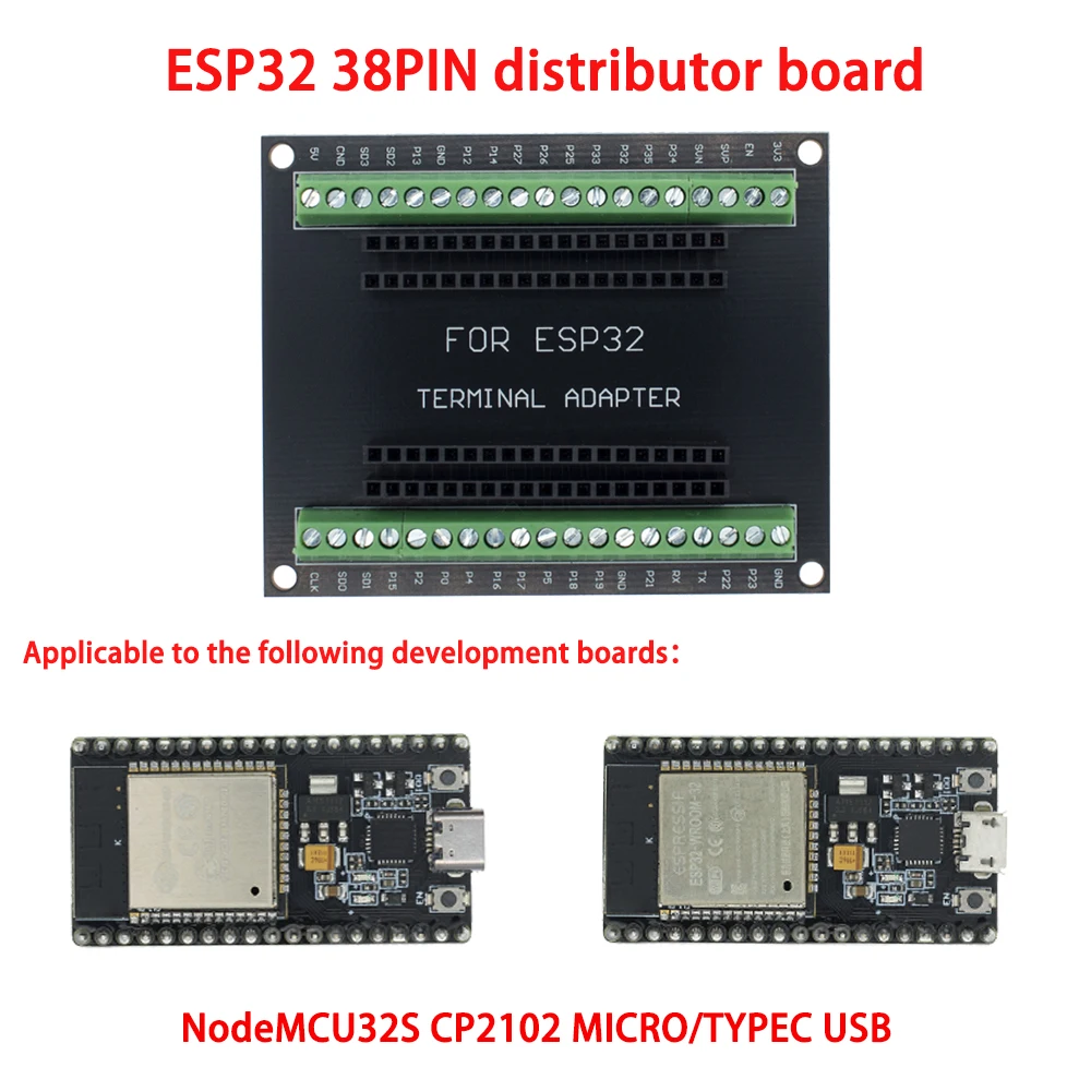 ESP32-Entwicklungsboard, WiFi + Bluetooth, extrem geringer – Bild 5