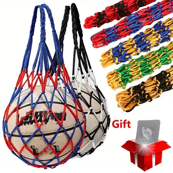 Basketball-Netztasche, dickes gewebtes Netz, Basketball-Aufbewahrung, robuste Nylon-Trainingsnetztasche
