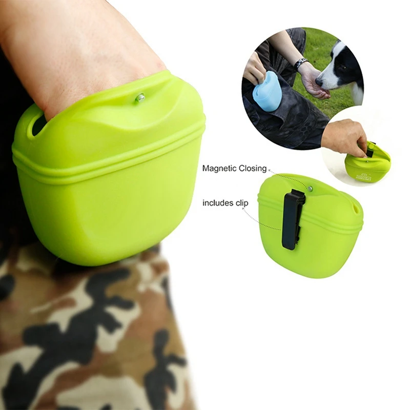 Tragbare Hundetraining-Gürteltasche für Leckerlis, Snacks und