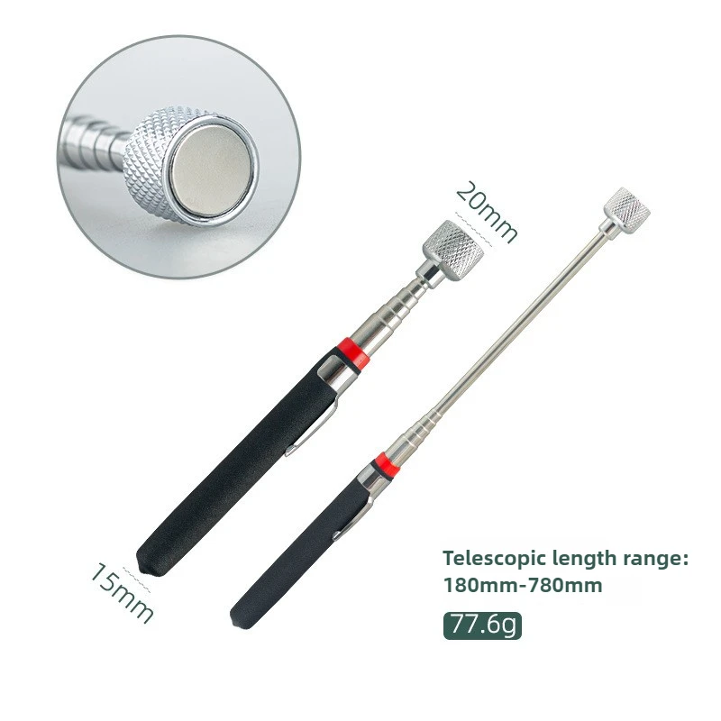 Teleskopischer magnetischer Magnetstift, Pickup-Werkzeug – Bild 3