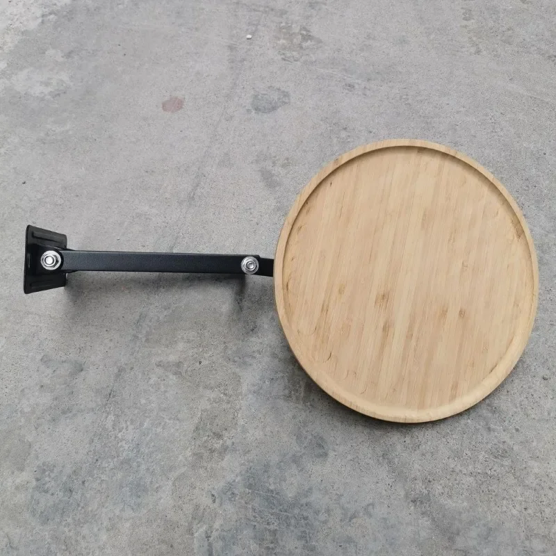 Lagerung Metall Regal Holz Veranstalter schwimmende Wandre – Bild 4