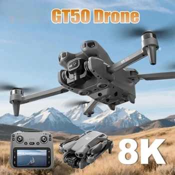 GT50 Drohne GPS Professionelle 8K HD Kamera 5G Bürstenloser Motor Luftbildfotografie Optischer Fluss