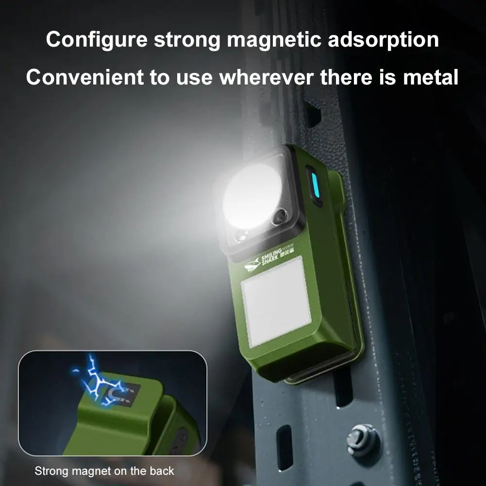 LED-Taschenlampe mit magnetischer Klemme für den – Bild 4