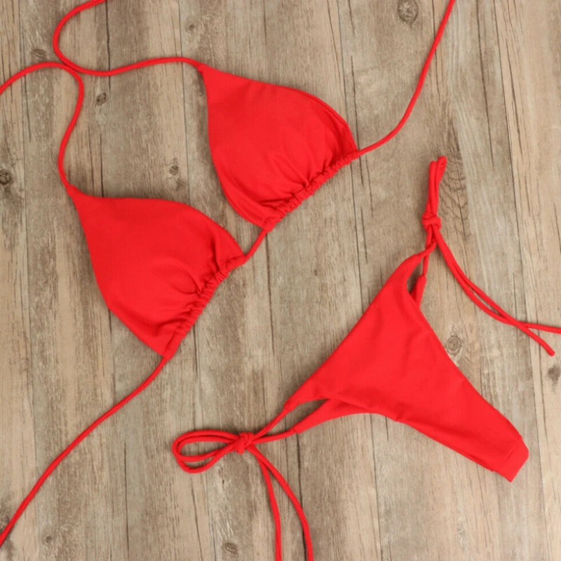 Sommer Badeanzug Frauen Sexy Bikini Set Push-Up Gepolsterter – Bild 2