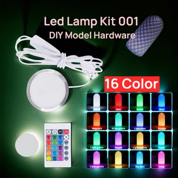 Bambu Lab LED-Lampen-Kit 001, 3D-Druck, DIY-Modell, LED-Lampen-Kit, 3D-Druckteile, LED-Lampen-Kit 001