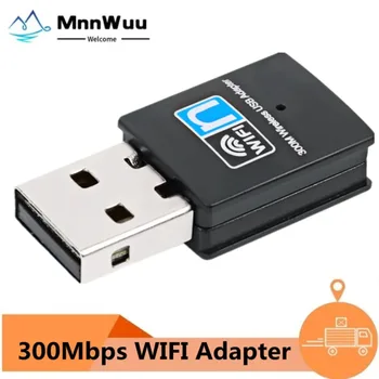 USB-WLAN-Adapter, 300 Mbit/s, USB-WLAN-Wireless-Adapter, USB-Netzwerkadapter, 2,4 G