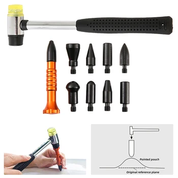 Auto Dent Hammer Reparatur Dings Paintless Dent Repair Tap Down Pen Hagel Dent Removal Tool Kit Auto Körper