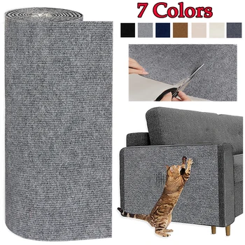 7 Farben Katzenkratzschutz Sofaschutz Katzenkratzmatte Schneidbare Selbstklebende Teppichschutzmatte DIY
