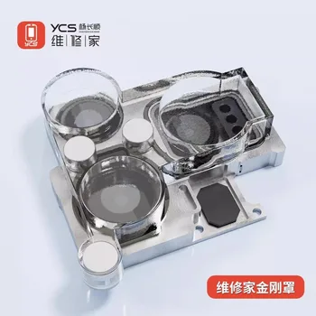 YCS Für iPhone Hinten Kamera Objektiv Anti Staub Magnetische Schutz Abdeckung Für Telefon 11 12 13 15