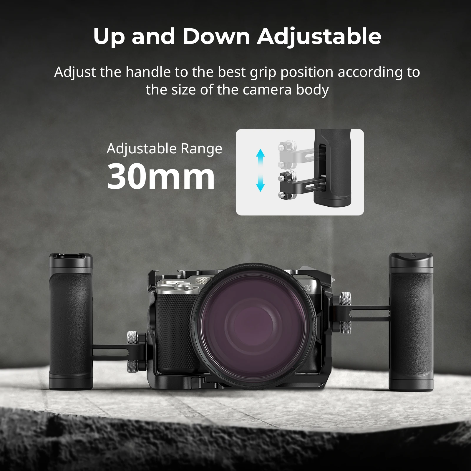 SmallRig Mini-Seitengriff für 1/4 Zoll-20 Gewindelöcher – Bild 4