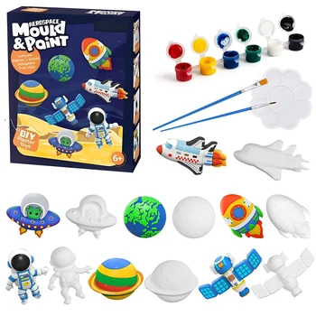 Kunst- und Bastelset für Kinder, Malset, Raumprojekte, kreative Aktivität, DIY-Spielzeug, Geschenk