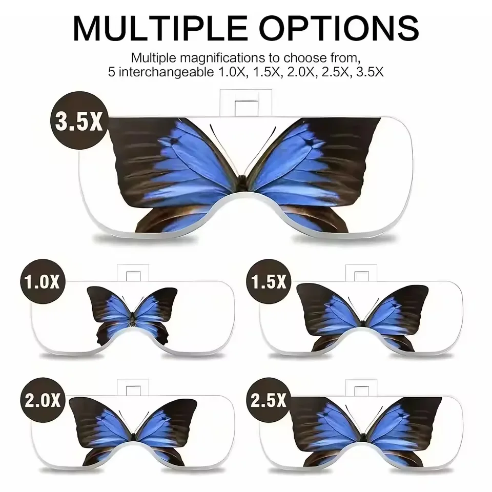 Lupen, Lesen, Juwelier, Uhr, beleuchtete Lupe, 5 Linsen, 2 – Bild 5
