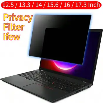 Laptop PC Monitor Sichtschutzfolie Anti-Spy-Film Notebook Computer Anti-Peeping-Filter 12,5 13,3 14 15,6 16