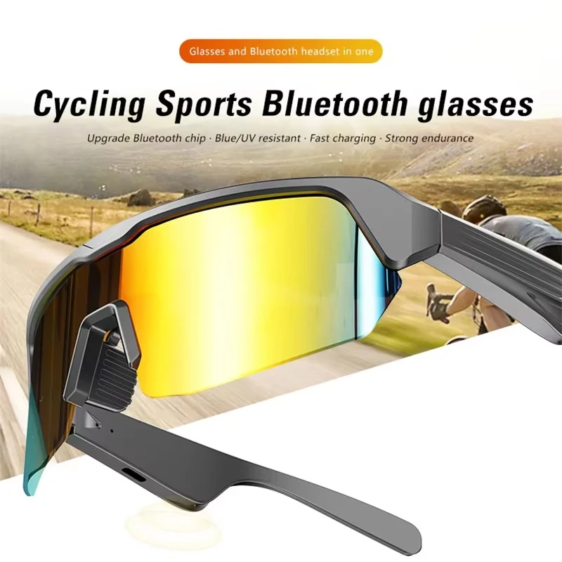 Radfahren Laufen Bluetooth Smart Brille Technologie Audio – Bild 2