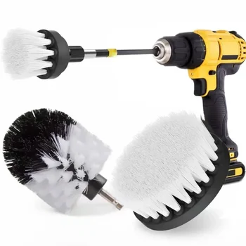 Bürstenbohrer, Bürstenaufsatz, Power Scrubber-Werkzeuge zum Reinigen von Teppichen und Leder und Polstern