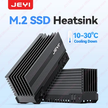 JEYI Kühlung Kriegsschiff Staubdichter Kühlkörper für M.2 2280 NVME NGFF Aluminium-Thermokühler