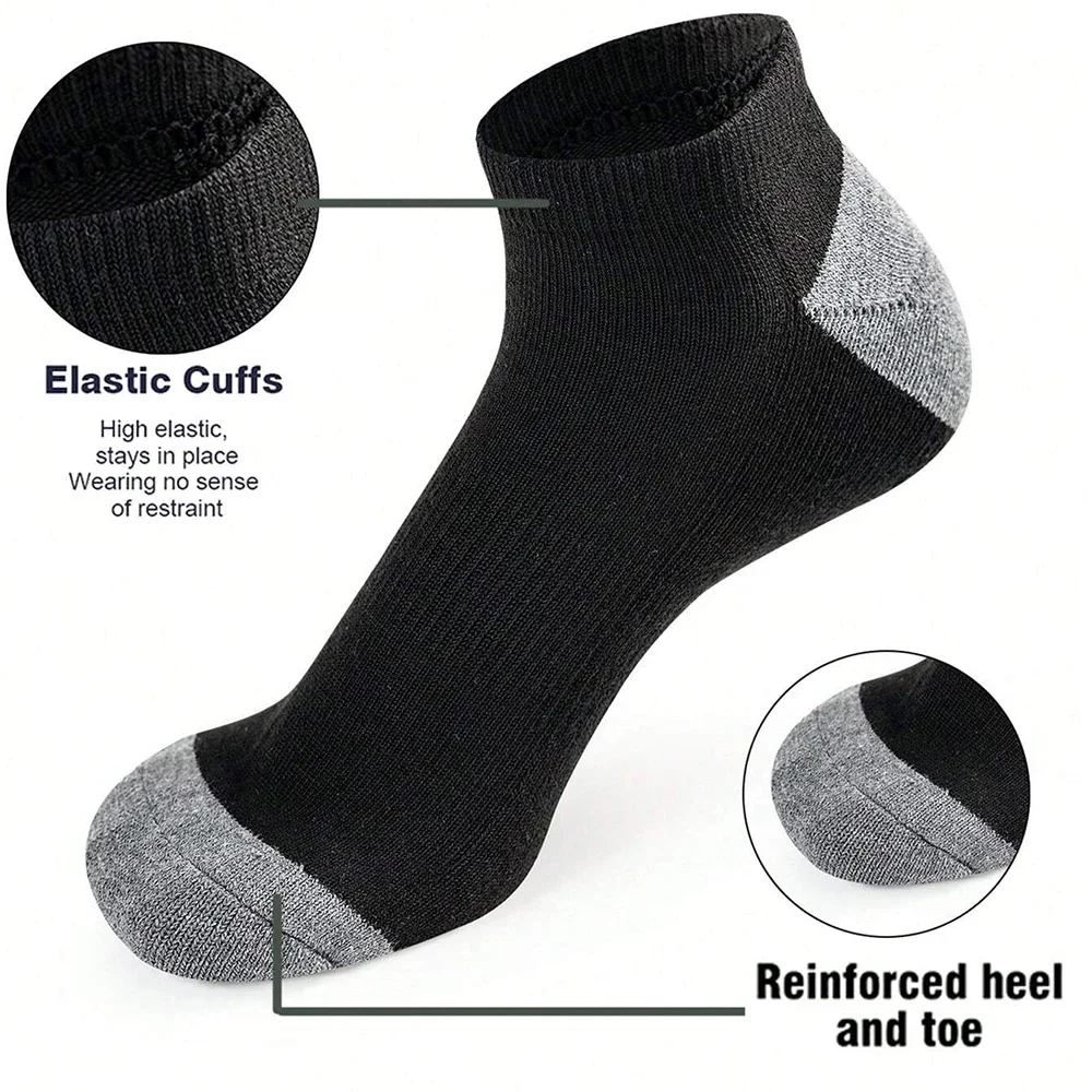 1/5/10 Paar bequeme, atmungsaktive Socken – Bild 5