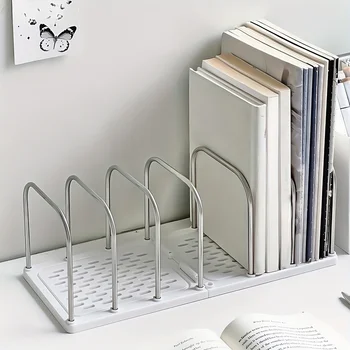 Desktop-Bücherregal aus PP-Material | Rutschfeste Basis, modernes, minimalistisches
