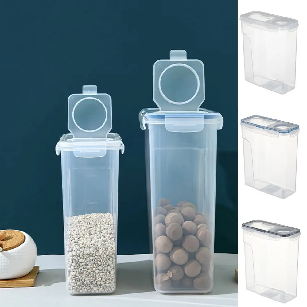 Transparenter Kunststoff-Müsli-Aufbewahrungsbehälter – Bild 2