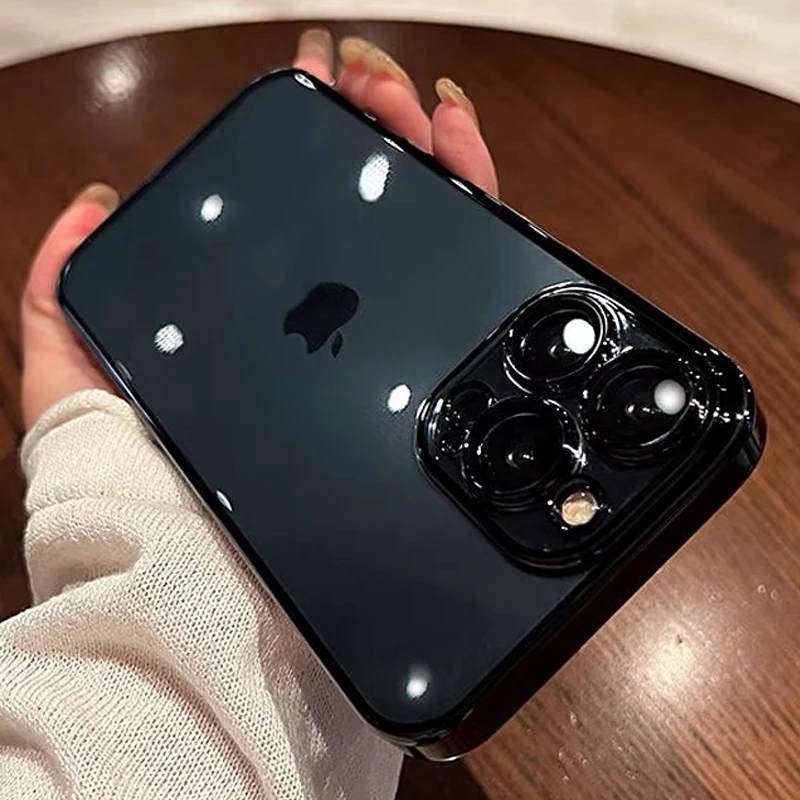 Luxuriöse, transparente Silikon-Handyhülle für iPhone 16, 17 – Bild 2