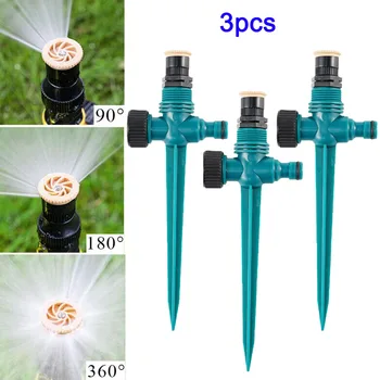 Gartensprinkler 360° ° Rotation Bewässerung Bewässerungssystem Landwirtschaft Boden Automatisches Rohr